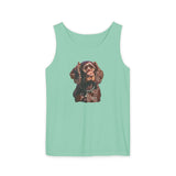 Boykin Spaniel Unisex Relaxed Fit Garment-Dyed Tank Top