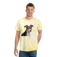 Teddy Roosevelt Terrier Tie-Dye Tee, Cyclone