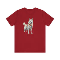 Yakutian Laika  - Unisex Jersey Short Sleeve Tee