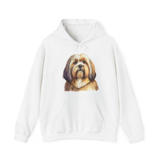 Lhasa Apso Unisex 50/50 Hooded Sweatshirt