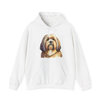 Lhasa Apso Unisex 50/50 Hooded Sweatshirt