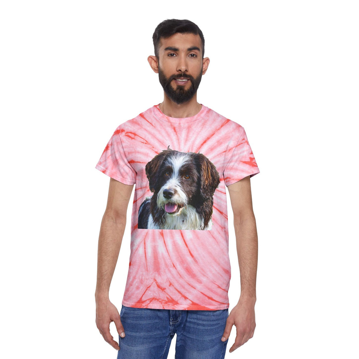 Drentsche Patrijshond Classic Tie-Dye Tee, Cyclone