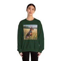 German Pinscher 50/50 Crewneck Sweatshirt