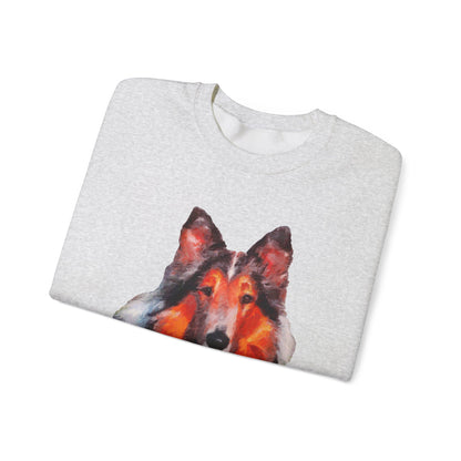 Rough Coated Collie - Cozy Companion Crewneck Sweatshirt