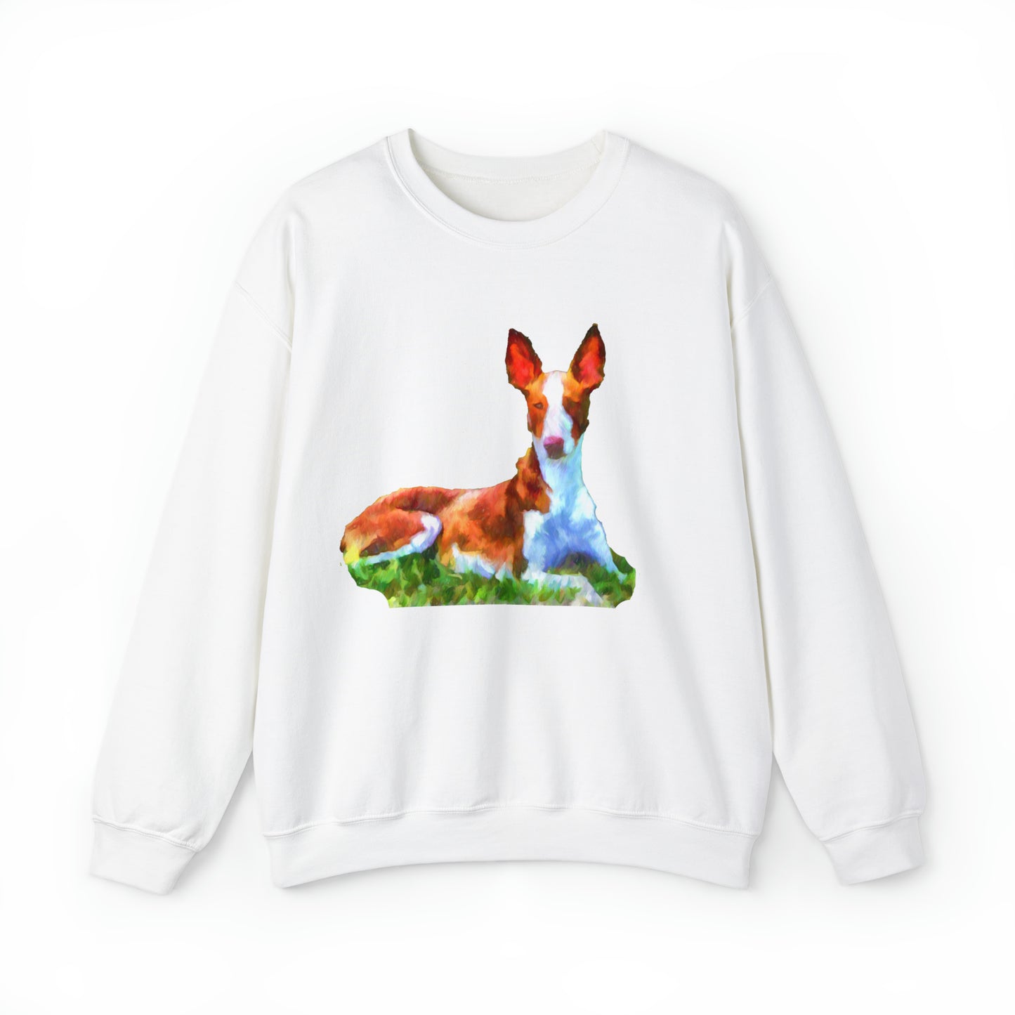 Ibizan Hound - Unisex 50/50 Crewneck Sweatshirt