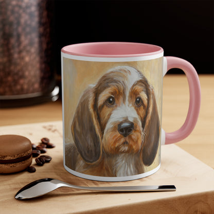 Basset Fauve de Bretagne 11oz Ceramic Accent Mug