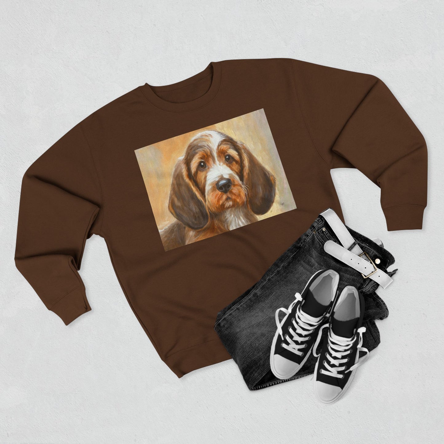 Basset Fauve de Bretagne Unisex Crewneck Sweatshirt