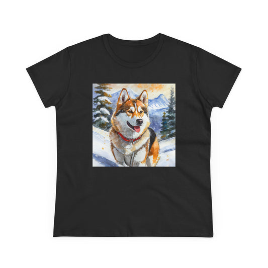 Chinook 'Sled Dog' Women's Midweight Cotton Tee