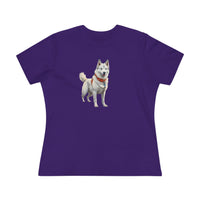 Yakutian Laika  Women's Relaxed Fit Cotton Tee