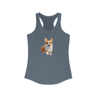 Welsh Corgi Puppy Women's Classic Racerback Tank