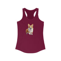 Welsh Corgi Puppy Women's Classic Racerback Tank