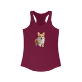 Welsh Corgi Puppy Women's Classic Racerback Tank