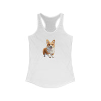 Welsh Corgi Puppy Women's Classic Racerback Tank