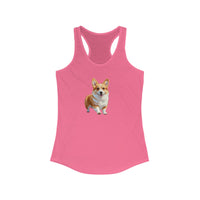 Welsh Corgi Puppy Women's Classic Racerback Tank