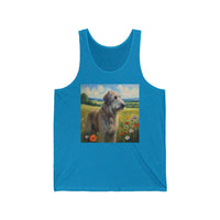 Irish Wolfhound - Unisex Jersey Tank