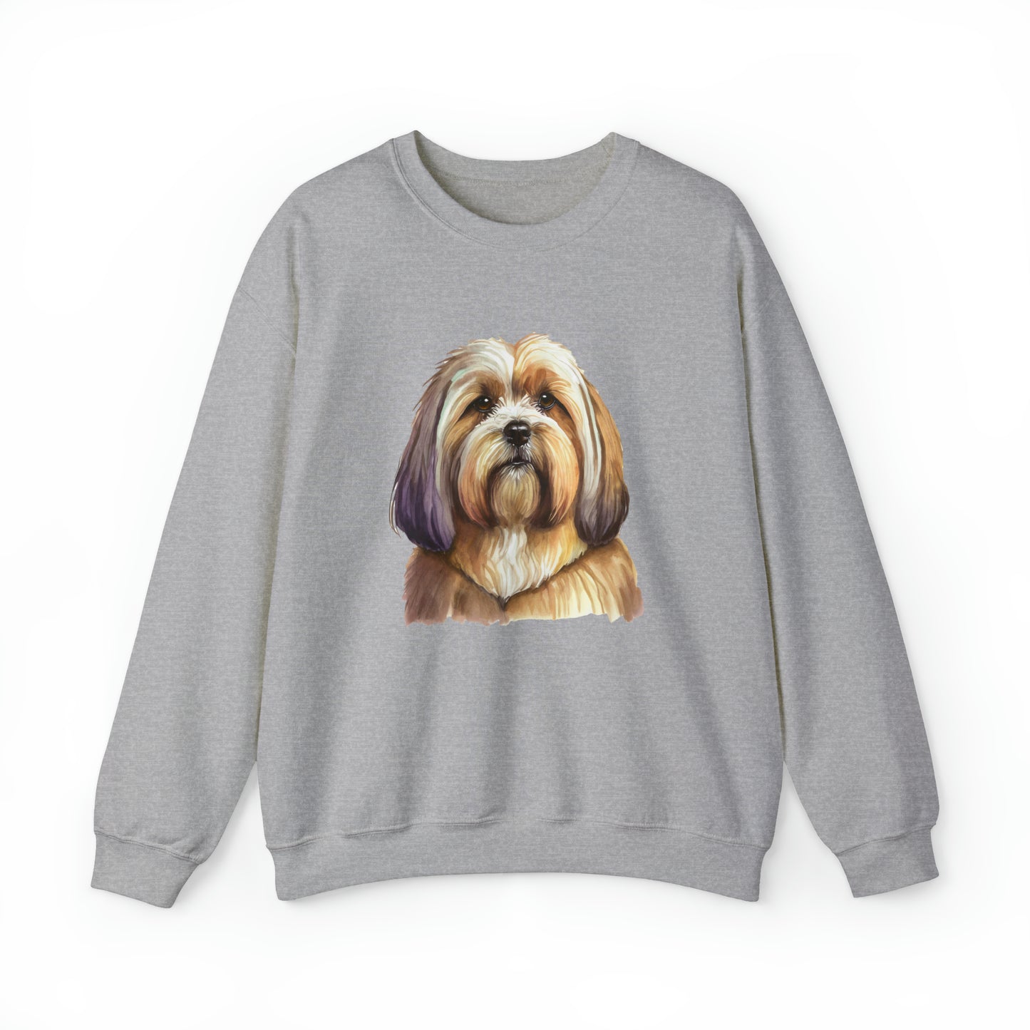 Lhasa Apso Unisex 50/50 Crewneck Sweatshirt