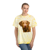 Chesapeake Bay Retriever Unisex Tie-Dye Tee, Cyclone