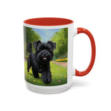 Affenspinscher  Accent Coffee Mug (11, 15oz)