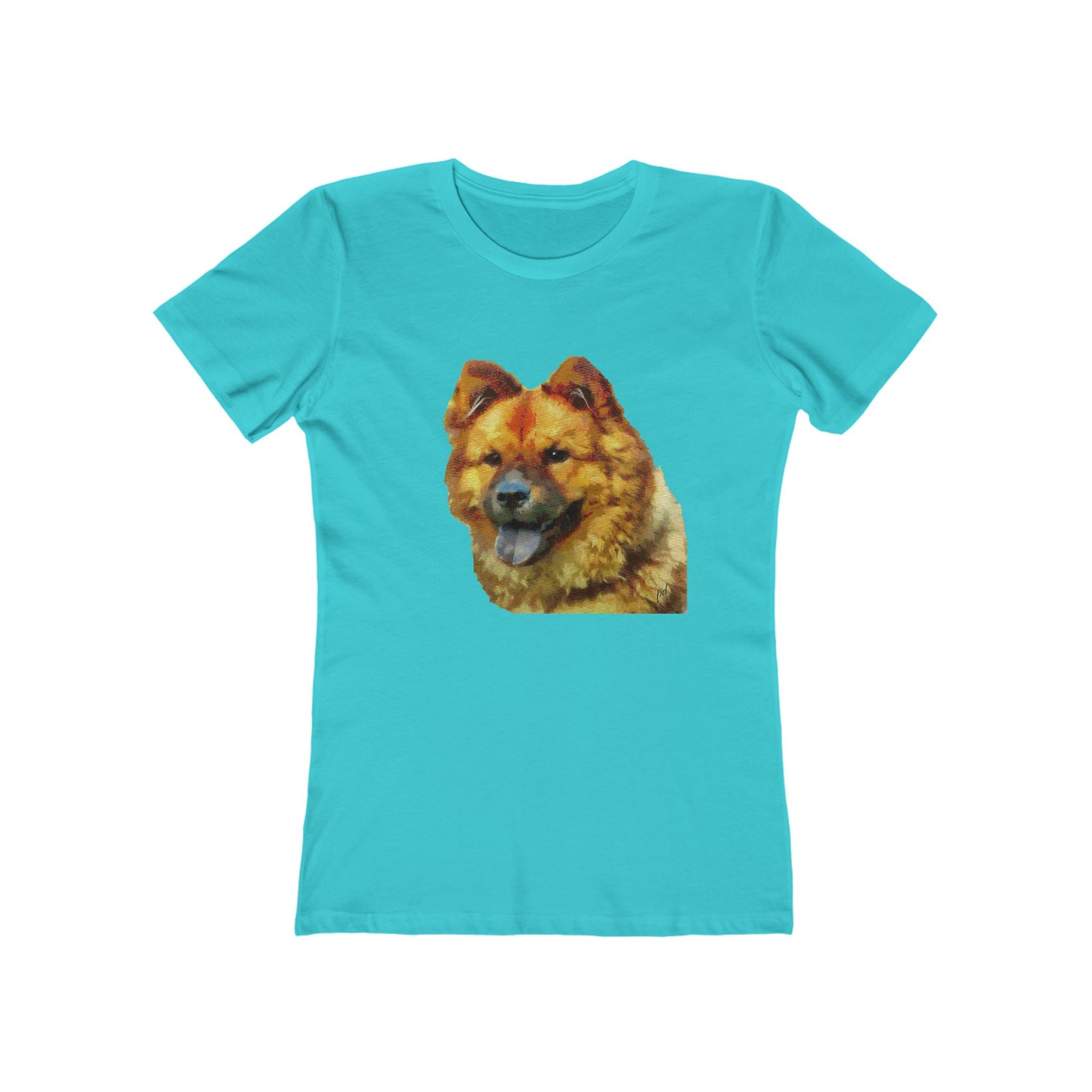 Chow 'Chung' Women's Slim Fit Ringspun Cotton T-Shirt