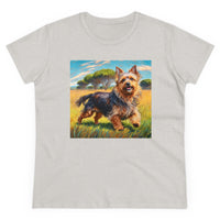 Australian Terrier  - Women's Midweight Cotton Tee