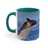 Whale - 'Leviathan' Accent Coffee Mug, 11oz
