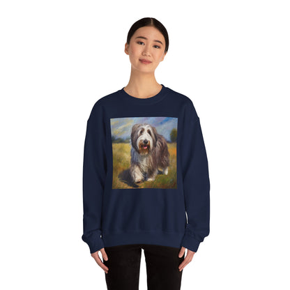Bearded Collie Charm Crewneck Sweatshirt