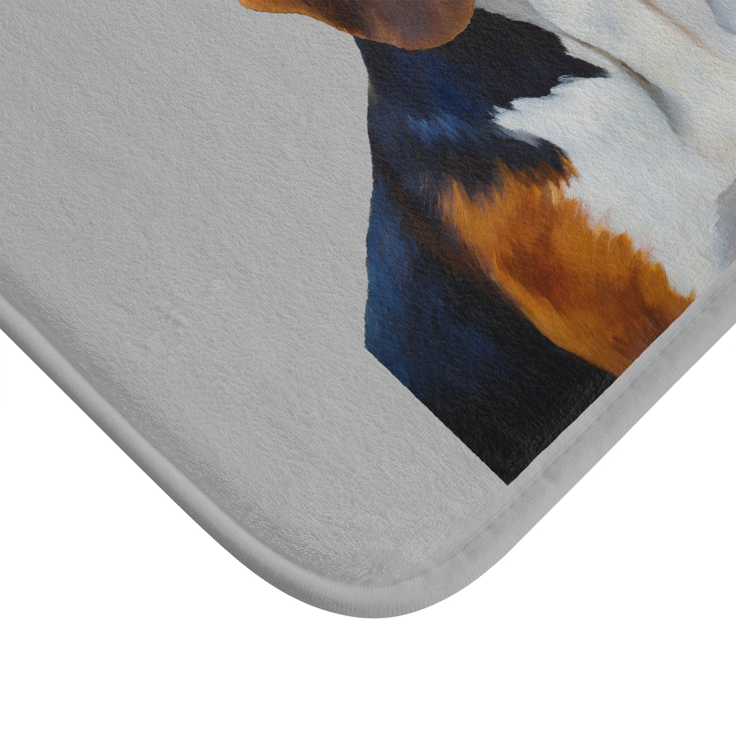 Whimsical American English Coonhound Bathroom Rug Mat
