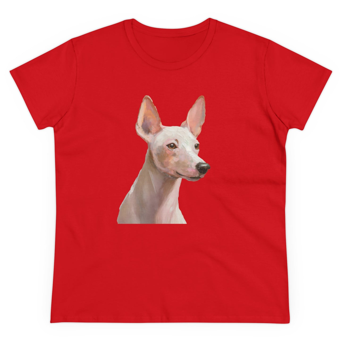 Xoloitzcuintli 'Mexican Hairless' Women's Midweight Cotton Tee