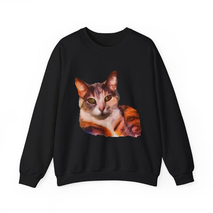 Smidget the Cat - Unisex 50/50 Crewneck Sweatshirt