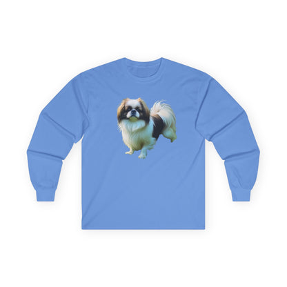 Japanese Chin Classic Cotton Long Sleeve Tee