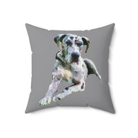 Harlequin Great Dane 'Leonid' Spun Polyester Throw Pillow