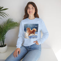 Finnish Spitz - Unisex 50/50 Crewneck Sweatshirt