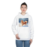 Finnish Spitz - Unisex Fleece Lined Pullover Hoodie Sweatshirt