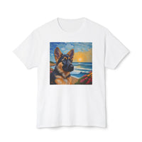 German Shepherd Puppy #2 - Pre-Shrunk Unisex Cotton T-shirt