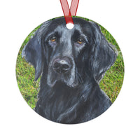 Flat-Coated Retriever Metal Ornaments