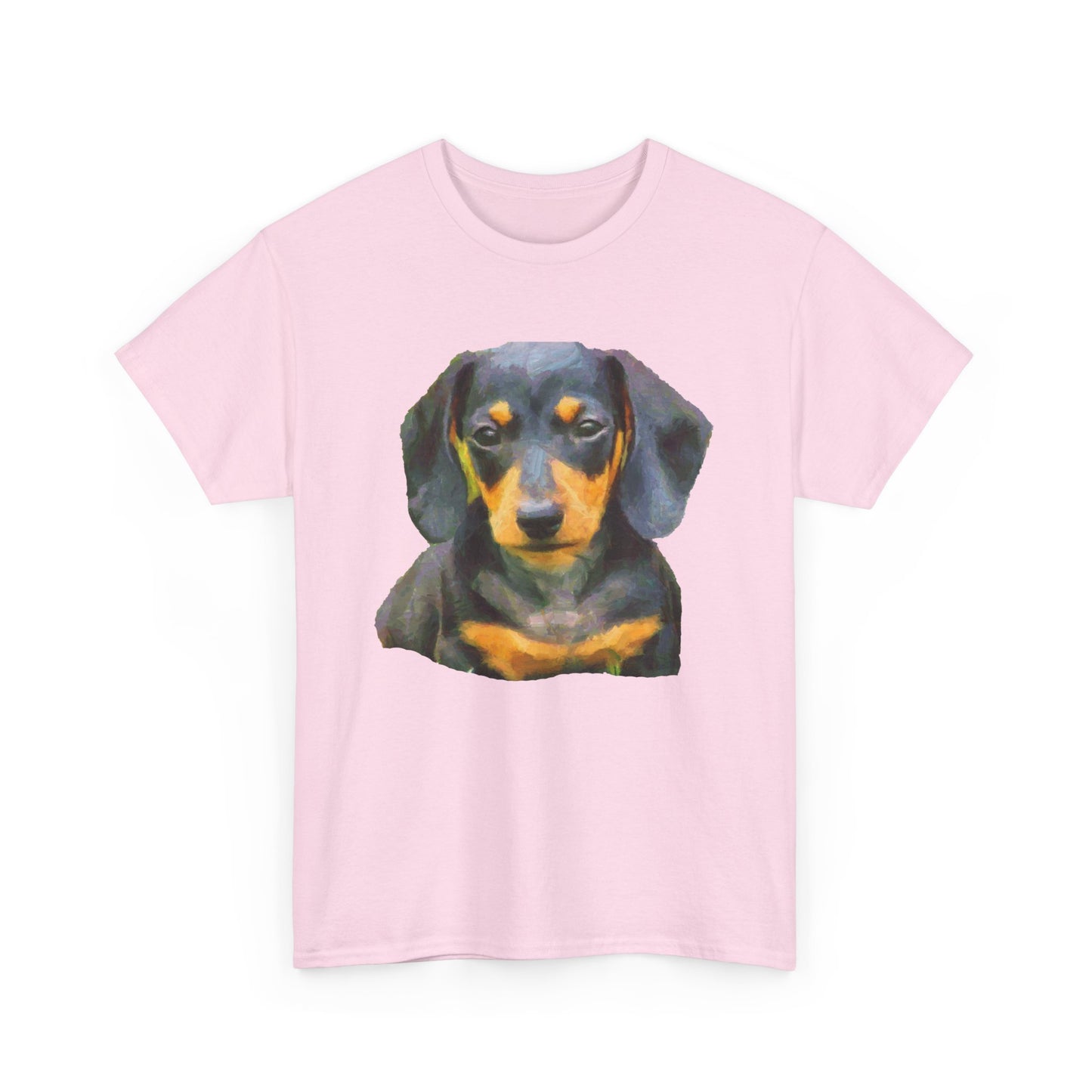 Dachshund Doxie Delight Unisex Heavy Cotton Tee
