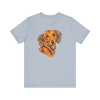Dachshund 'Doxie 1' Unisex Jersey Short Sleeve Tee