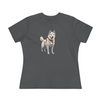 Yakutian Laika  Women's Relaxed Fit Cotton Tee