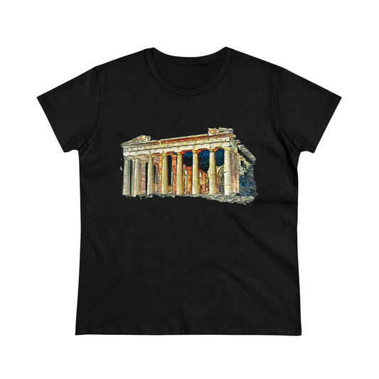 Parthenon Women's Midweight Cotton Tee