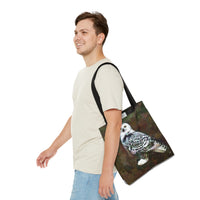 Snowy White Owl Tote Bag
