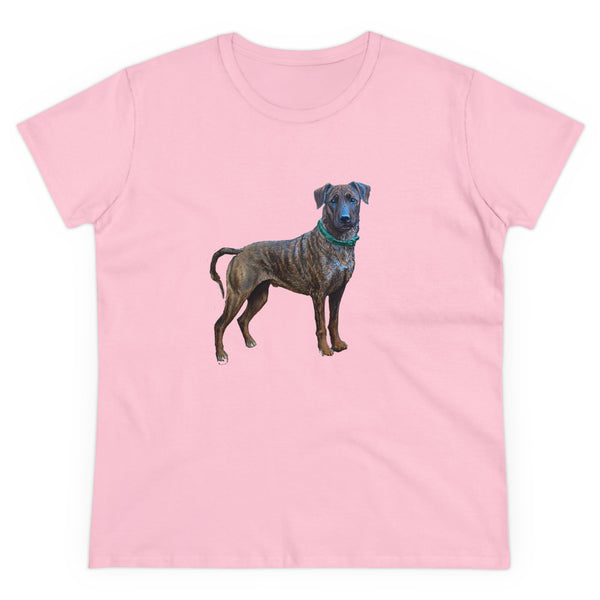 Treeing Tennessee Brindle  Women's Midweight Cotton Tee