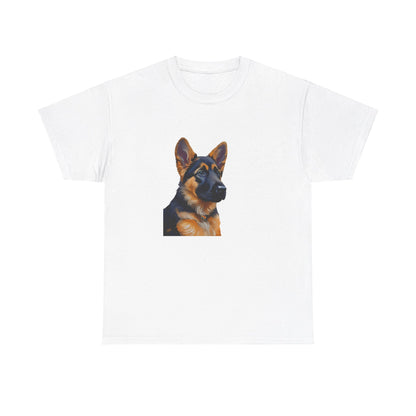 German Shepherd Puppy Classic Heavy Cotton Tee