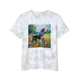 Bluetick Coonhound  -  Unisex Fashion Tie-Dyed T-Shirt