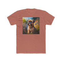 Brussels Griffon - Men's FItted Cotton Crew Tee