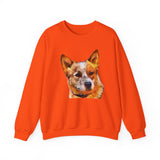 Red Heeler - Australian Cattle Dog - Unisex 50/50 Crewneck Sweatshirt