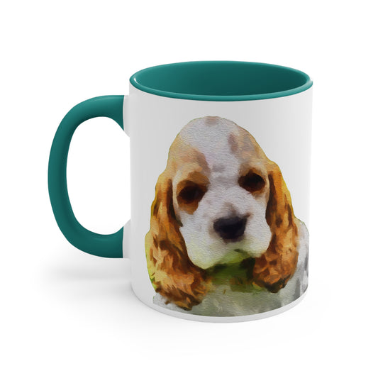 Cocker Spaniel 'Hogan' Ceramic Accent Coffee Mug, 11oz