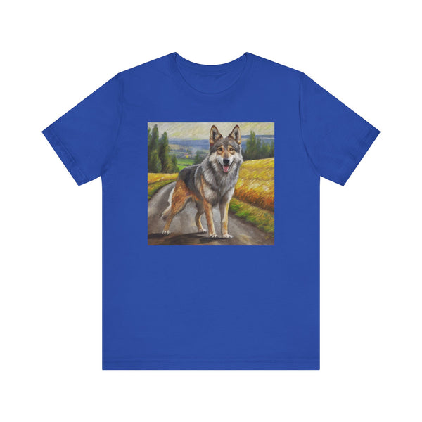 Czechoslovakian Vlciak 'Wolfdog' Unisex Jersey Short Sleeve Tee