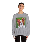 Papillon Unisex 50/50 Crewneck Sweatshirt