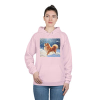 Finnish Spitz - Unisex Fleece Lined Pullover Hoodie Sweatshirt