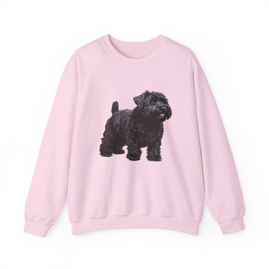 Black Russian Terrier Puppy Crewneck Sweatshirt